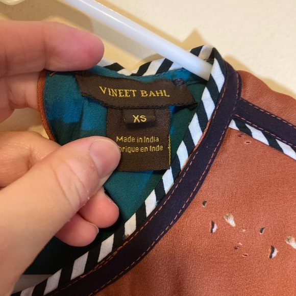 Anthropologie Vineet Bahl Alicia Peplum Top - Picture 3 of 9